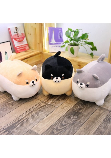 15.75 Inç Karikatür Hayvan Shiba Inu Peluş Oyuncak - Kahverengi (Yurt Dışından)