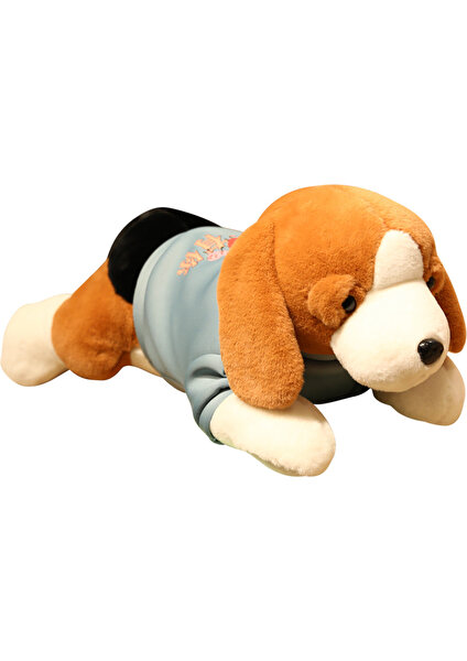 40 cm Kawaii Dolması Köpek Peluş Oyuncak Yalan Beagle Yavru Köpek Giysi ile Yumuşak Yastıklar Sevimli Hayvanlar Bebek Bebek Kız Doğum Günü Hediyesi | Doldurulmuş ve peluş Hayvanlar (Yurt Dışından)