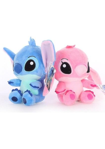 20CM Disney Lilo dikiş Çift Modelleri Karikatür Dolması Peluş Bebekler Anime Peluş Bebek Oyuncakları (Pembe) (Yurt Dışından) fiyatları