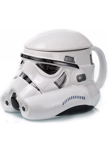 400ML 3D Karikatür Disney Star Wars Su Kupası Kahve Süt Çay Kahvaltı Saplı Seramik Kupa Ev Ofis Koleksiyonu Kupası | Kupalar (Yurt Dışından)