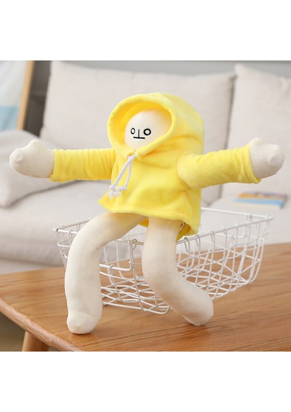 Değiştirilebilir Bebek Sarı Muz Adam Peluş Oyuncaklar Kore Popüler Çocuklar Için Bebekler Doğum Günü Hediyeleri Bebek | Peluş Yastıklar (Yurt Dışından)