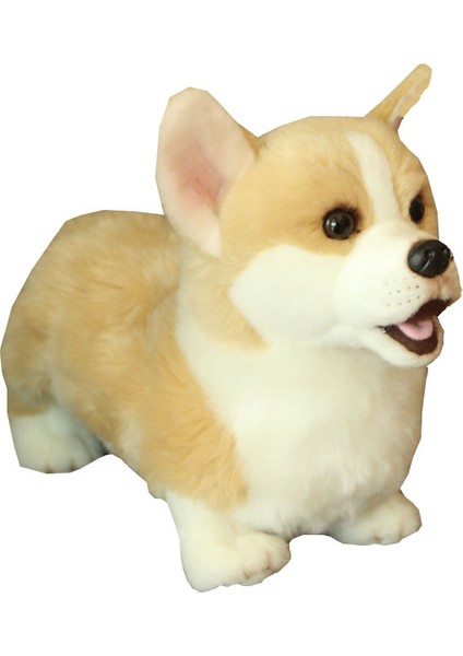 Bebek Peluş Oyuncak Peluş Kısa Bacaklı Corgi Köpek Simülasyon Köpek Hayvan Oyuncaklar (Yurt Dışından)