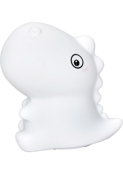 Dinozor LED Gece Işık Dokunmatik Sensörü Renkli Karikatür Silikon USB Şarj Edilebilir Yatak Odası Başucu Lambası Çocuklar Için Çocuk Bebek Hediye | LED Gece Işıkları (Yurt Dışından)