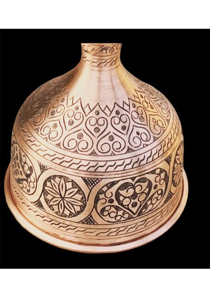 Özel El Işlemeli Bakır Vazo