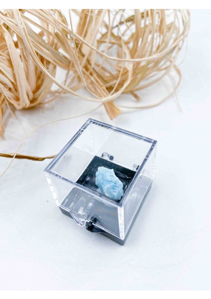 Larimar Taşı Parça Kutulu Ebat 3 cm