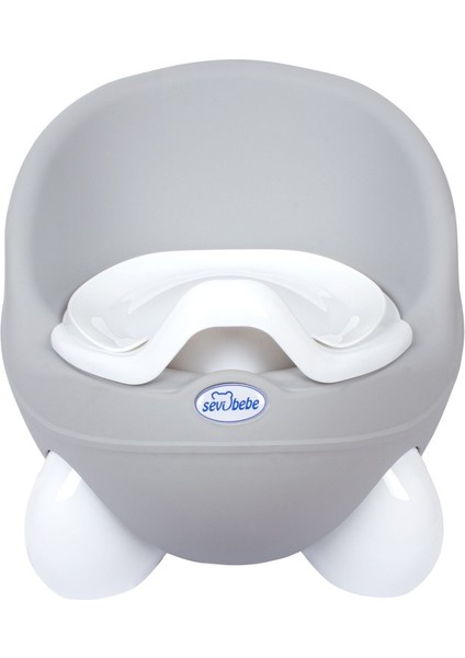 Gri Renkli Sevimli Lazımlık