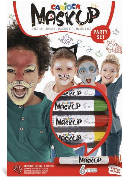 Yüz Boyası 6 Renk 6 gr 43052