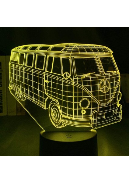 Büyük Boy 3D İllüzyon Akrilik LED Gece Lambası İçin (Yurt Dışından) fiyatları