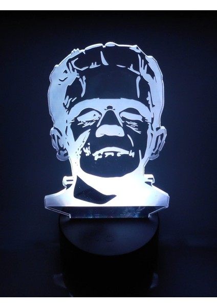 Frankenstein'ın Canavarı 7" Uzun Göğüs Lazer Kazınmış 3D (Yurt Dışından)