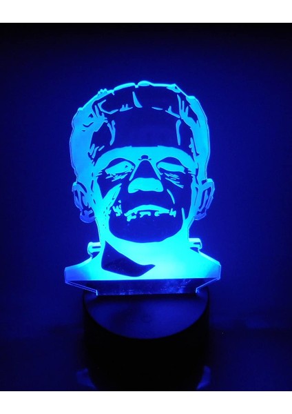 Frankenstein'ın Canavarı 7" Uzun Göğüs Lazer Kazınmış 3D (Yurt Dışından) fırsatları