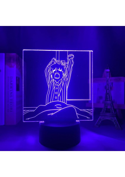 Clyartps - Akrilik LED Gece Lambası Anime Mob Psycho (Yurt Dışından)