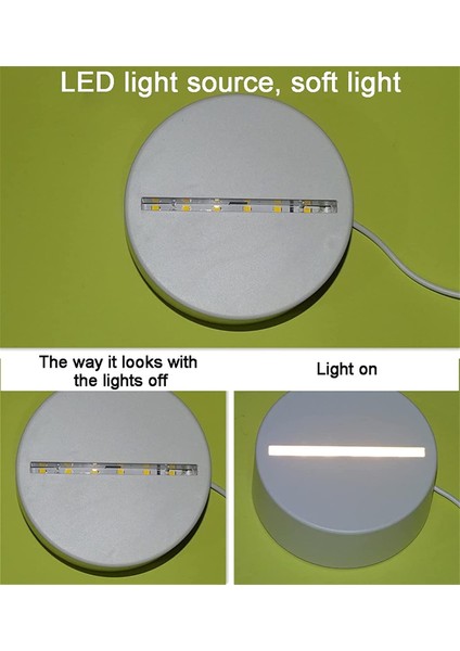 LED Kale Başucu Lambası - Basit Akrilik Sıcak Ortam (Yurt Dışından) modelleri