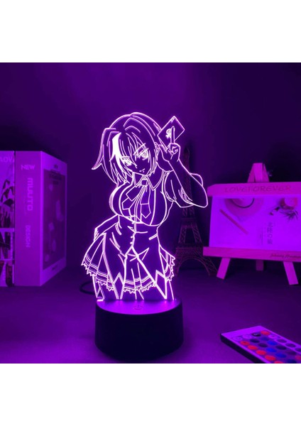 3D LED Lamba 3D Gece Lambası Anime Xenovia Quarta 3D Lamba (Yurt Dışından)