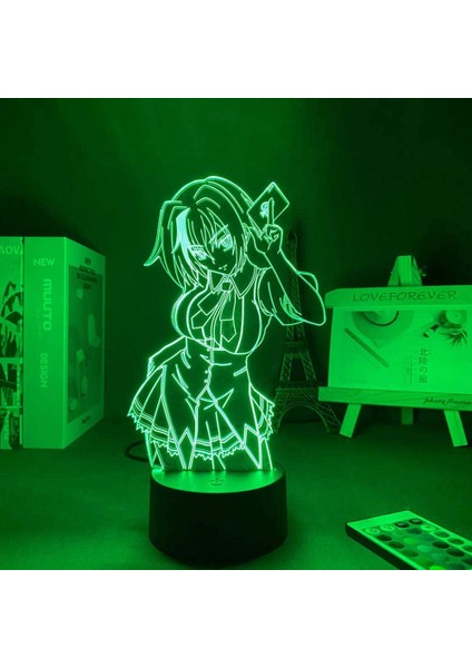 3D LED Lamba 3D Gece Lambası Anime Xenovia Quarta 3D Lamba (Yurt Dışından) fiyatları