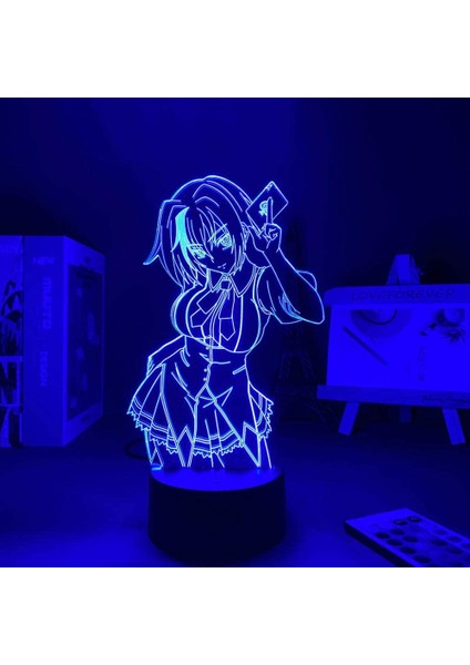 3D LED Lamba 3D Gece Lambası Anime Xenovia Quarta 3D Lamba (Yurt Dışından) modelleri