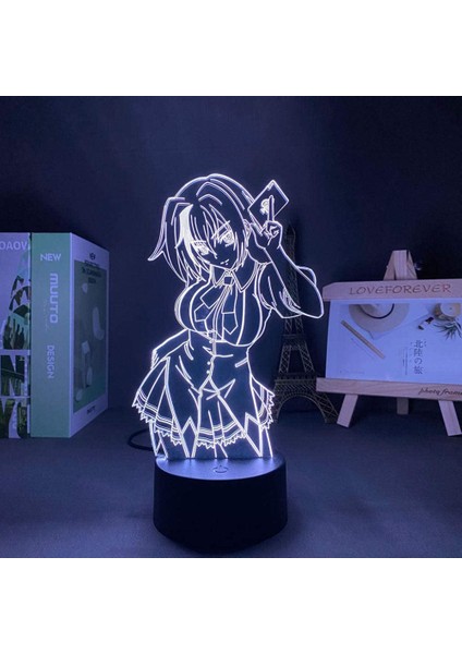3D LED Lamba 3D Gece Lambası Anime Xenovia Quarta 3D Lamba (Yurt Dışından) fırsatları