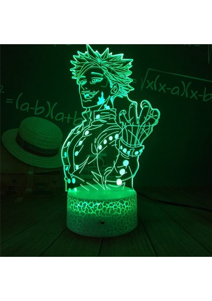 Yedi Ölümcül Günah Akrilik Gece Lambası Lamba Manga (Yurt Dışından) fırsatları