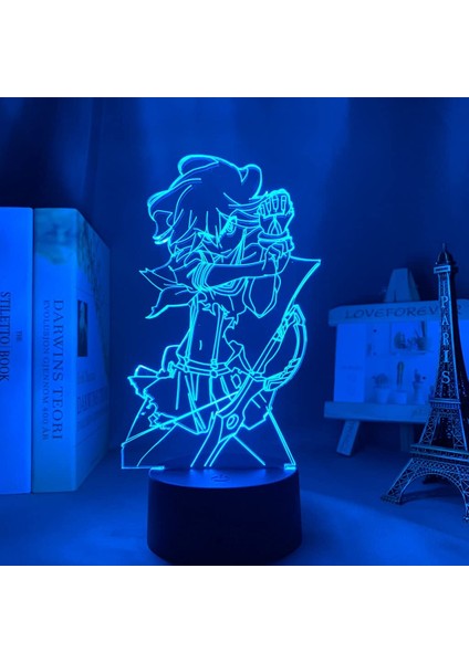 -Anime Kill La Kill Ryuko Matoi İçin Youhediyeler LED Gece Lambası (Yurt Dışından)
