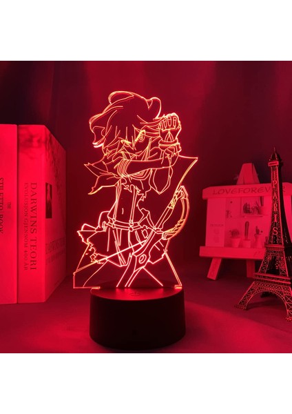 -Anime Kill La Kill Ryuko Matoi İçin Youhediyeler LED Gece Lambası (Yurt Dışından)