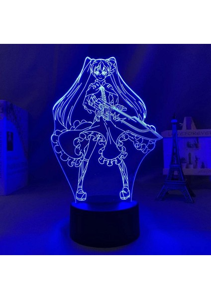 İçin, Anime Akame Ga Kill Mine Lambası Cool 3D İllüzyon (Yurt Dışından)