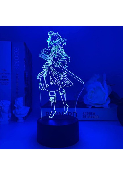 3D Anime İllüzyon Lamp Genshin Impact Kaedehara İçin (Yurt Dışından)