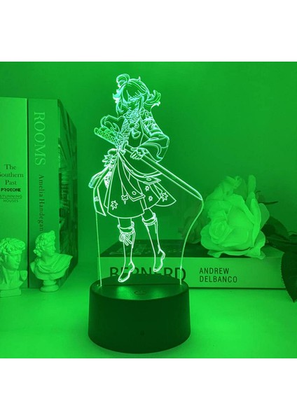 3D Anime İllüzyon Lamp Genshin Impact Kaedehara İçin (Yurt Dışından)