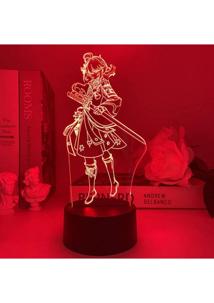 3D Anime İllüzyon Lamp Genshin Impact Kaedehara İçin (Yurt Dışından)