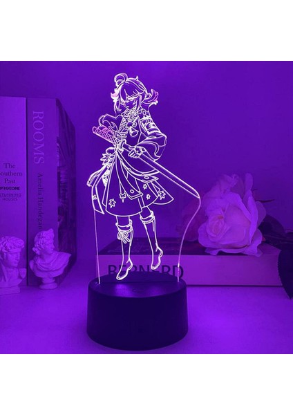 3D Anime İllüzyon Lamp Genshin Impact Kaedehara İçin (Yurt Dışından)