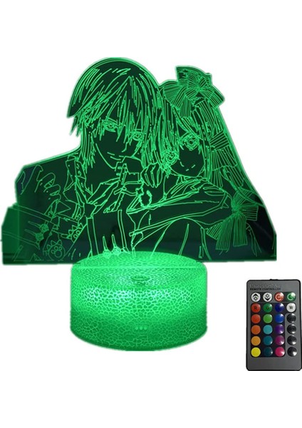 USB Ufo Bankası Anime 3D Lamba Vampir Şövalye - Kuran Yuki - Kiryu (Yurt Dışından)