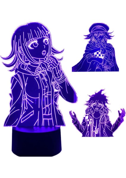Anime Manga Kokichi Oma - Chiaki Nanami - Nagito Komaeda (Yurt Dışından)