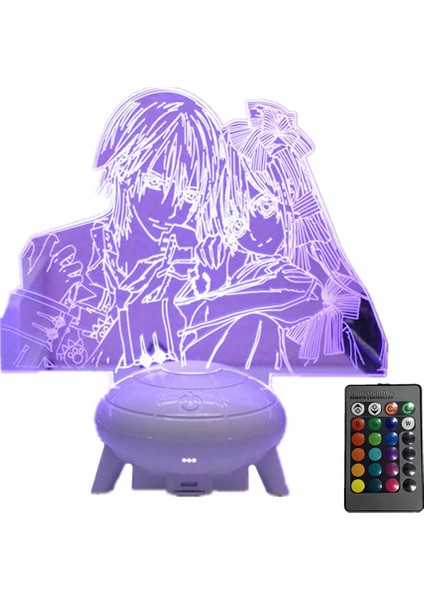 USB Ufo Bankası Anime 3D Lamba Vampir Şövalye - Kuran Yuki - Kiryu (Yurt Dışından)