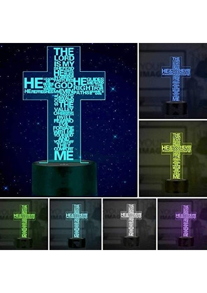 Sevimli Mantar 3D LED Gece Lambası Masa Masa Optik (Yurt Dışından)