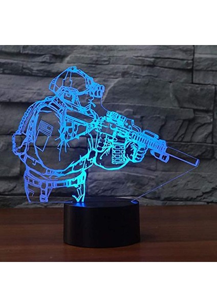 Sevimli Mantar 3D LED Gece Lambası Masa Masa Optik (Yurt Dışından) fiyatları