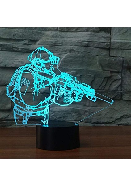 Sevimli Mantar 3D LED Gece Lambası Masa Masa Optik (Yurt Dışından) modelleri