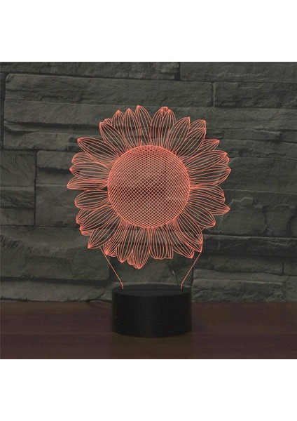 Soyutlayıcı 3D Buz Hokeyi Oynarken Optik İllüzyon Gece Lambası (Yurt Dışından) fırsatları