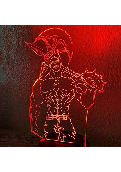 Akrilik Gece Lambası Lamba Anime Yedi Ölümcül Günah (Yurt Dışından) fiyatları
