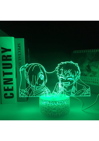 Clyartps - Anime Tuvalete Bağlı Hanako Kun Mitsuba Kou 3D LED (Yurt Dışından) fırsatları