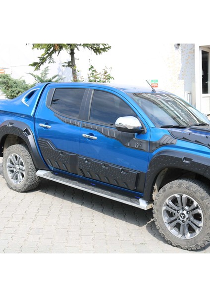 Mitshubishi L200 Yan Kapı Dodik Set Abs 6 Parça 2019