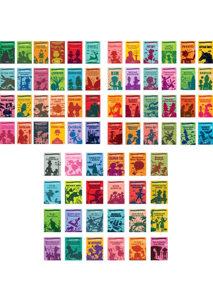 Çocuk Klasikleri 72 Kitaplık Set