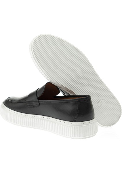 Eva Taban Deri Strap Loafer modelleri