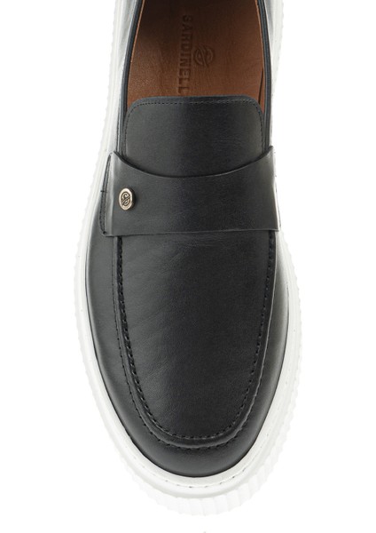 Eva Taban Deri Strap Loafer fırsatları