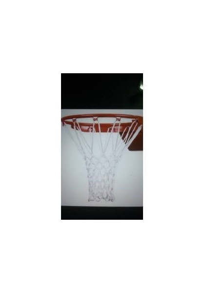 Standart Basketbol Filesi Nevayin Pota Ağı 1.kalite Çift Satılır 4mm - FLM29 - Okare Spor