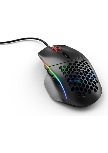 Model I Kablolu Mat Siyah RGB Oyuncu Mouse 69Gr