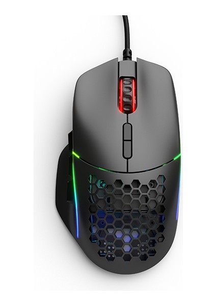 Model I Kablolu Mat Siyah RGB Oyuncu Mouse 69Gr