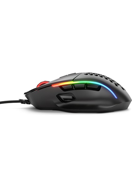 Model I Kablolu Mat Siyah RGB Oyuncu Mouse 69Gr