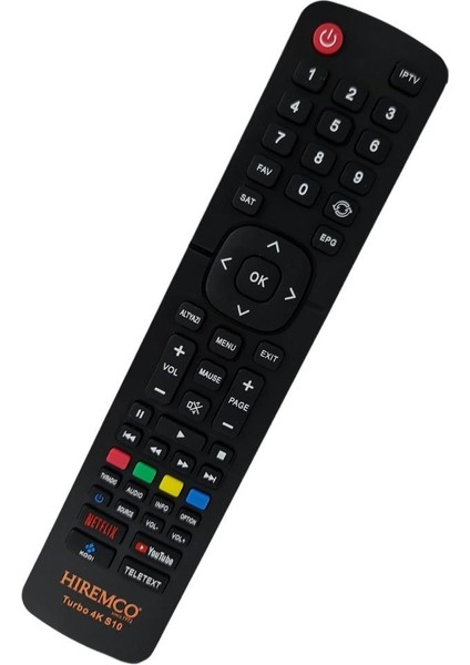 Turbo 4K S10 Uydu Kumandası
