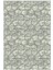 Salon Halısı Modern Geometrik Yeşil Gri Kaydırmaz Kesme Yıkanabilir Ince Halı Tüysüz Kilim 2