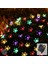 30 Ledli Solar Çiçekli Rgb Bayçe Aydınlatma Dekorasyon Güneş Enerjili 1