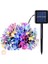 30 Ledli Solar Çiçekli Rgb Bayçe Aydınlatma Dekorasyon Güneş Enerjili 2