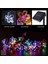 30 Ledli Solar Çiçekli Rgb Bayçe Aydınlatma Dekorasyon Güneş Enerjili 5